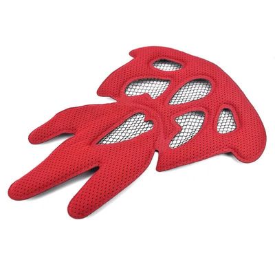 高温圧縮の通気性のオートバイのヘルメットはさみ金はクッションの取り替えにパッドを入れる