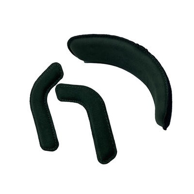 普遍的な100g戦術的なヘルメットは調節可能な綿材料の黒い色にパッドを入れる