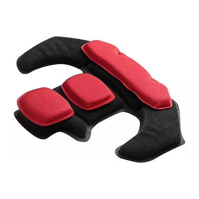 強力なスポンジのオートバイのヘルメットのクッションの挿入物は安全保護にパッドを入れる